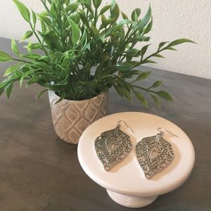 Earrings Silver Filigree